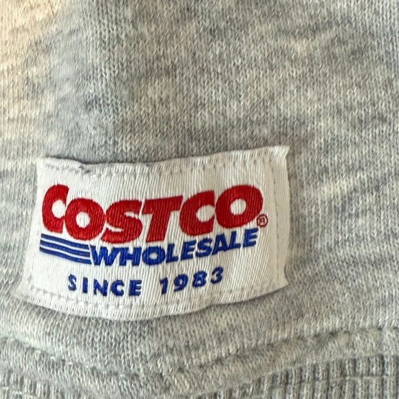 Kirkland Signature Costco Crewneck Sweatshirt Grey Men’s Size L - Picture 5 of 9